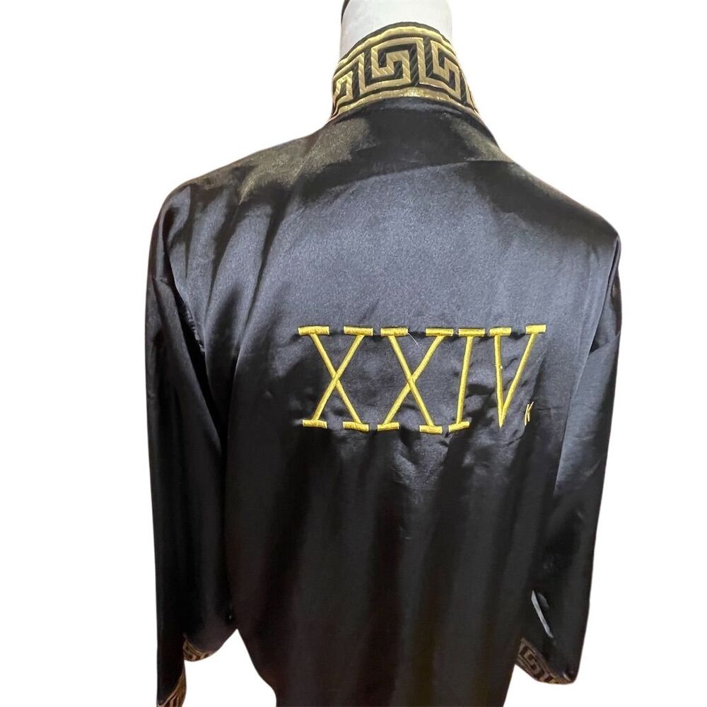 Bruno Mars 24K Magic World Tour Satin Robe Embroidered XXIV One Size NO BELT